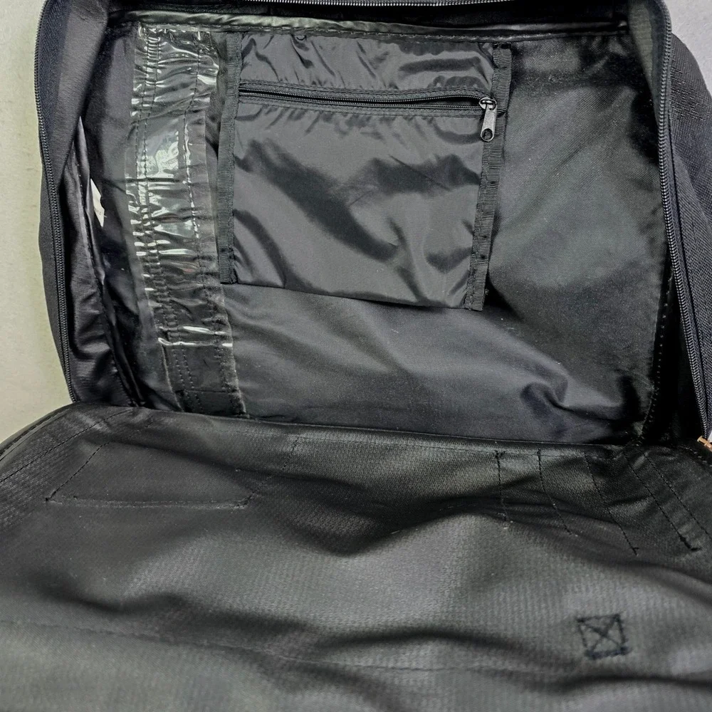 Vintage Y2K Arizona Jean Company Messenger Bag Unisex Large Black Brown Workwear